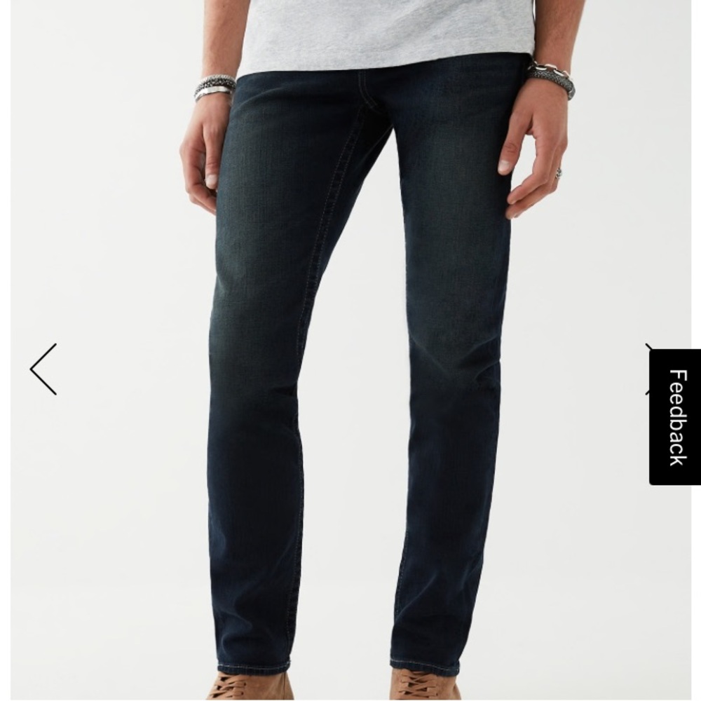 True Religion Rocco Relaxed Skinny Jeans 31